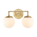 Zhouer Parisian Globe Metal/Frosted Glass Modern Contemporary LED Vanity
