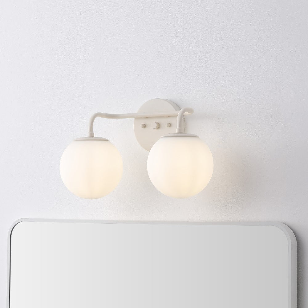 Zhouer Parisian Globe Metal/Frosted Glass Modern Contemporary LED Vanity