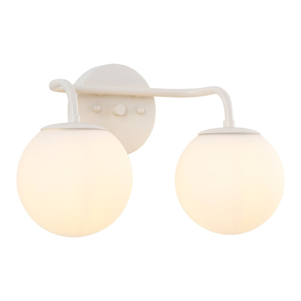 Zhouer Parisian Globe Metal/Frosted Glass Modern Contemporary LED Vanity
