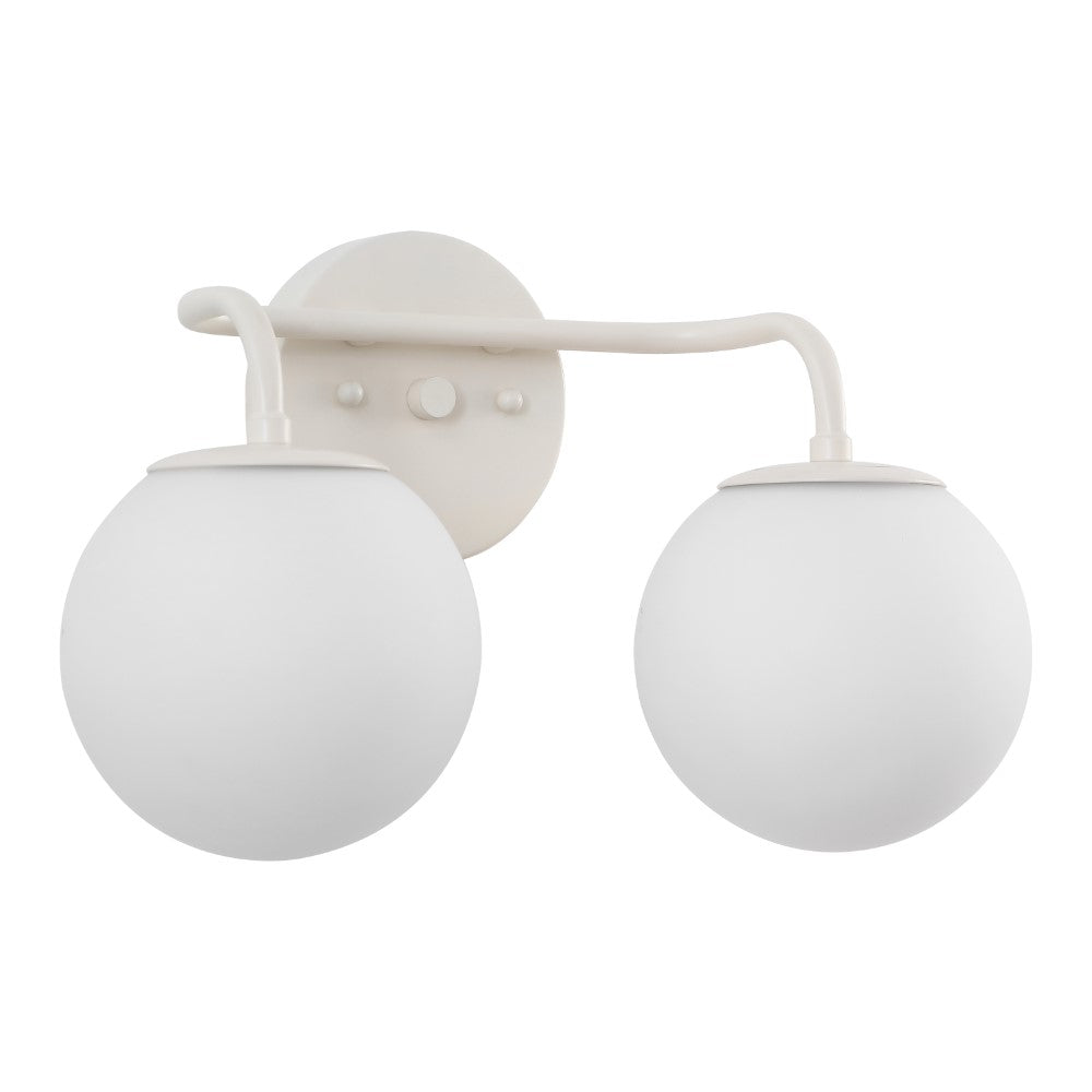 Zhouer Parisian Globe Metal/Frosted Glass Modern Contemporary LED Vanity