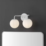 Zhouer Parisian Globe Metal/Frosted Glass Modern Contemporary LED Vanity