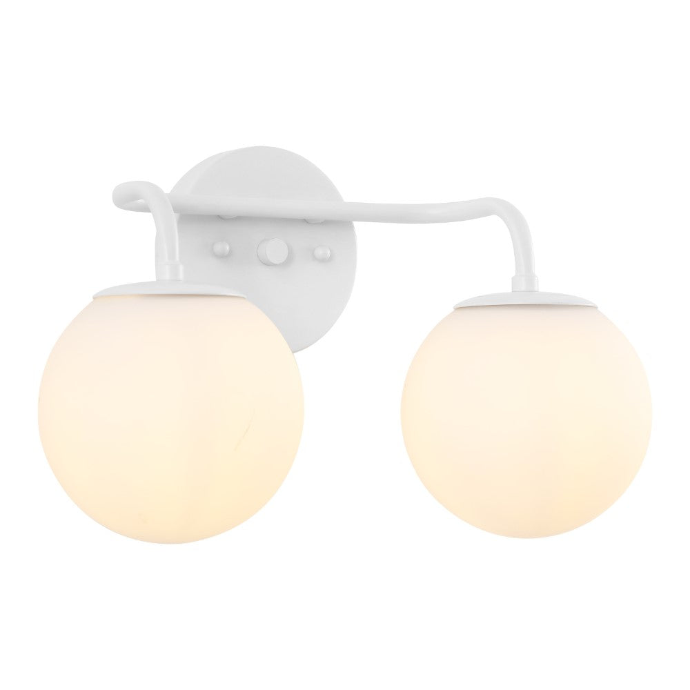 Zhouer Parisian Globe Metal/Frosted Glass Modern Contemporary LED Vanity