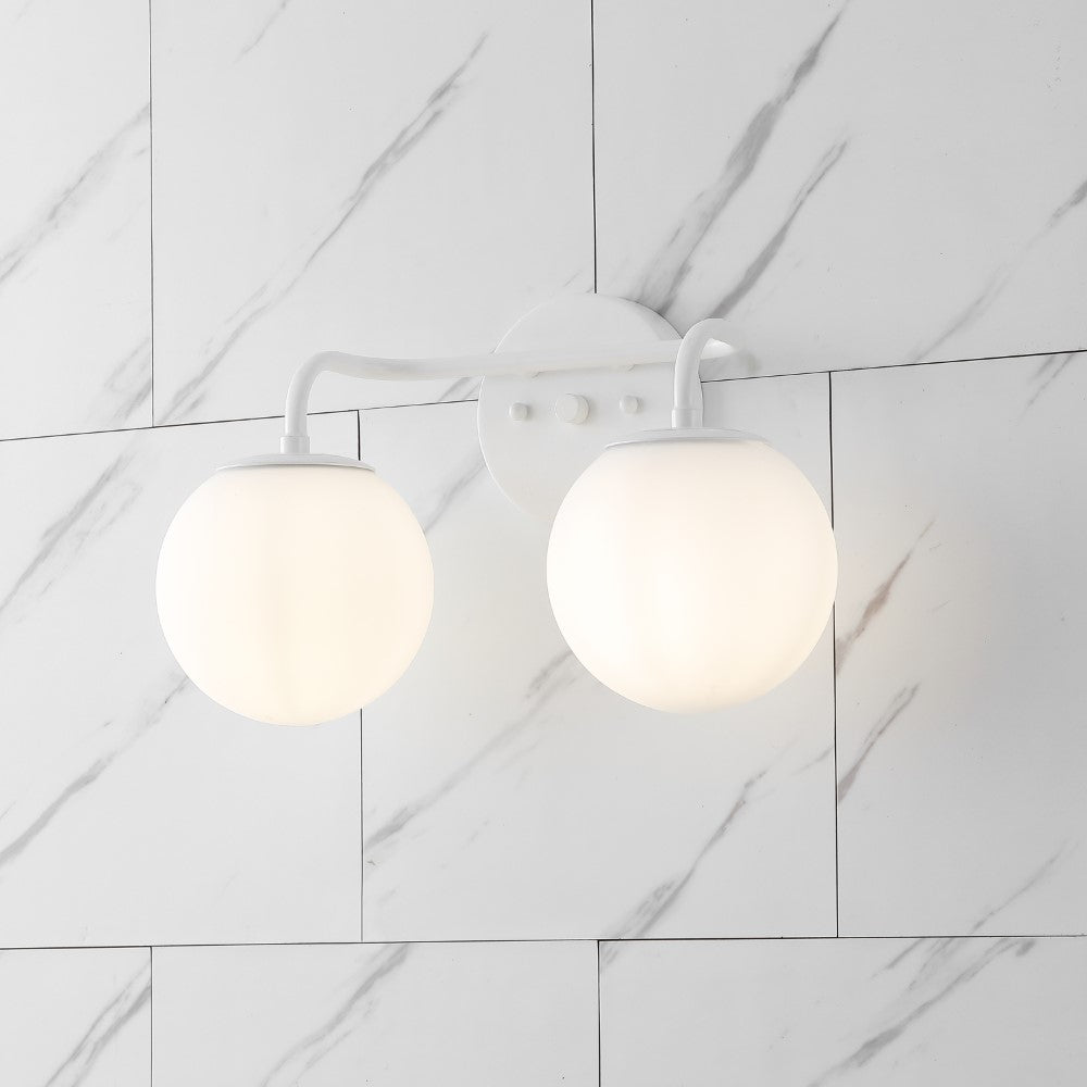 Zhouer Parisian Globe Metal/Frosted Glass Modern Contemporary LED Vanity