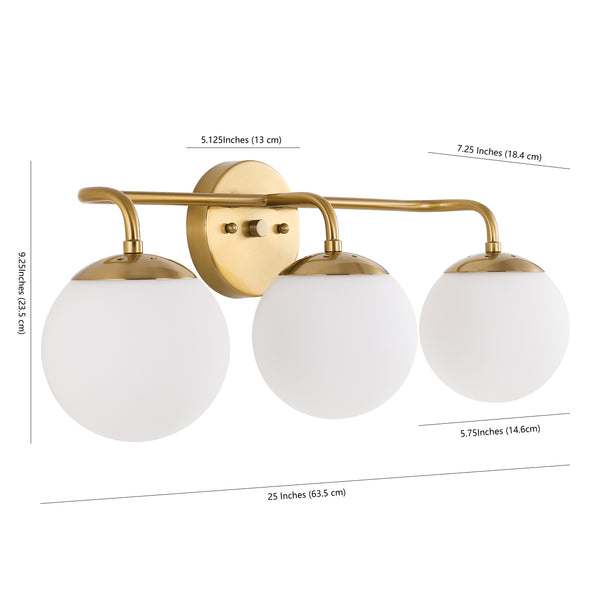 Dimension Image Brass Gold / 3-Light