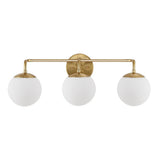 Zhouer Parisian Globe Metal/Frosted Glass Modern Contemporary LED Vanity