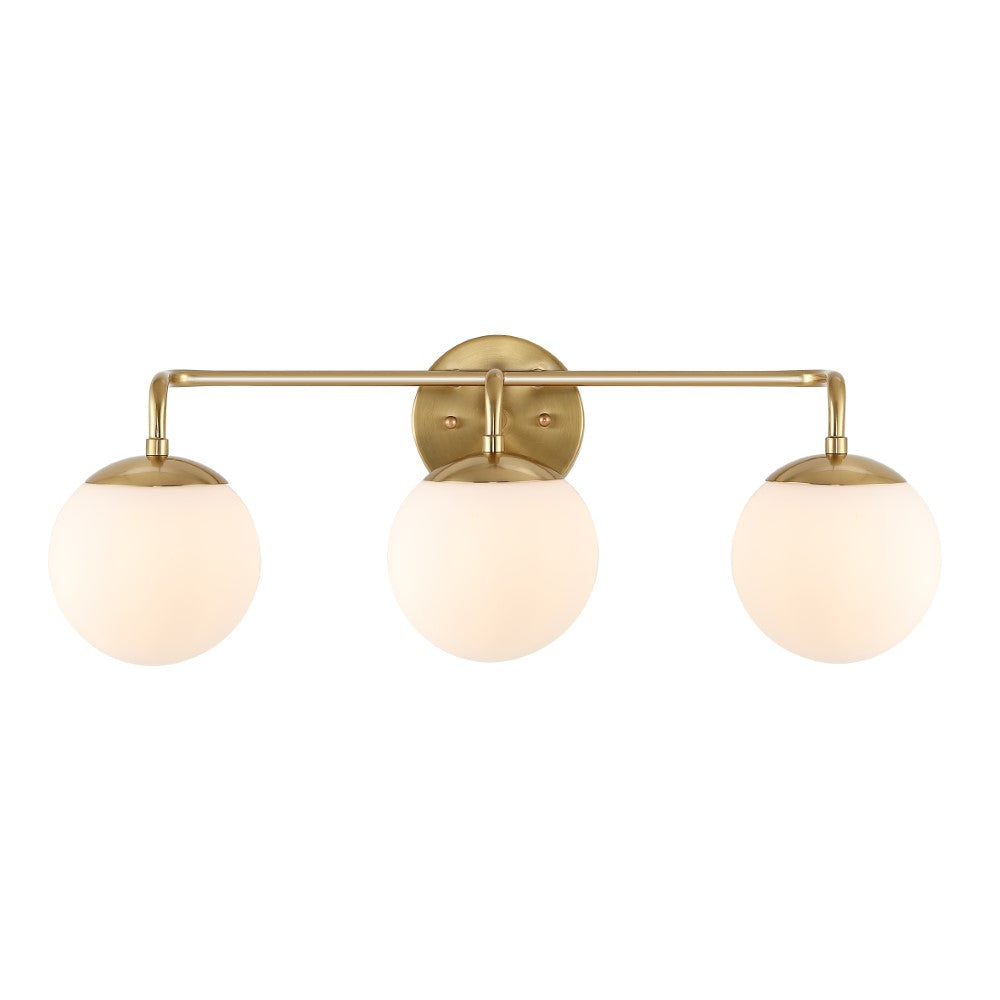 Zhouer Parisian Globe Metal/Frosted Glass Modern Contemporary LED Vanity
