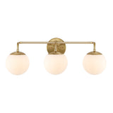 Zhouer Parisian Globe Metal/Frosted Glass Modern Contemporary LED Vanity