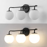 Zhouer Parisian Globe Metal/Frosted Glass Modern Contemporary LED Vanity
