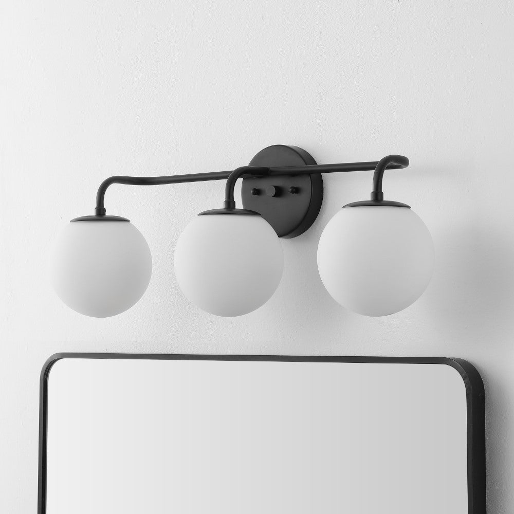 Zhouer Parisian Globe Metal/Frosted Glass Modern Contemporary LED Vanity