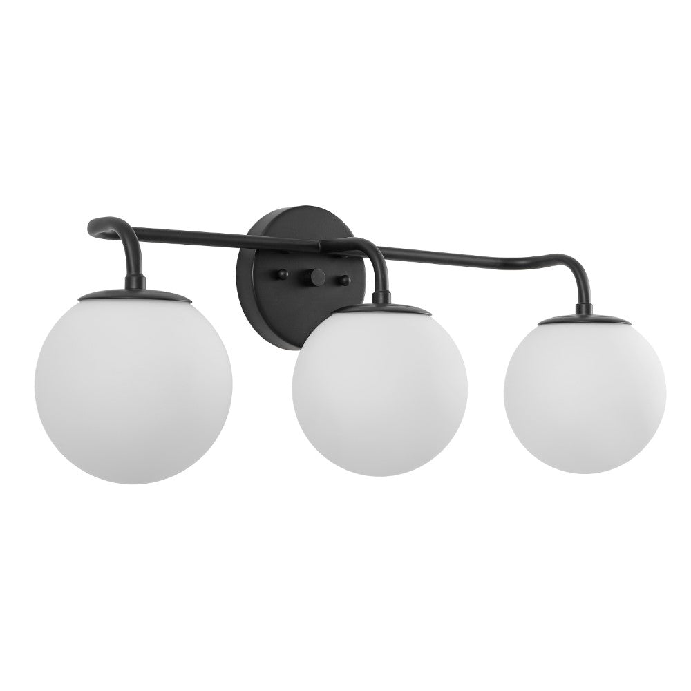 Zhouer Parisian Globe Metal/Frosted Glass Modern Contemporary LED Vanity