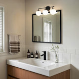 Zhouer Parisian Globe Metal/Frosted Glass Modern Contemporary LED Vanity