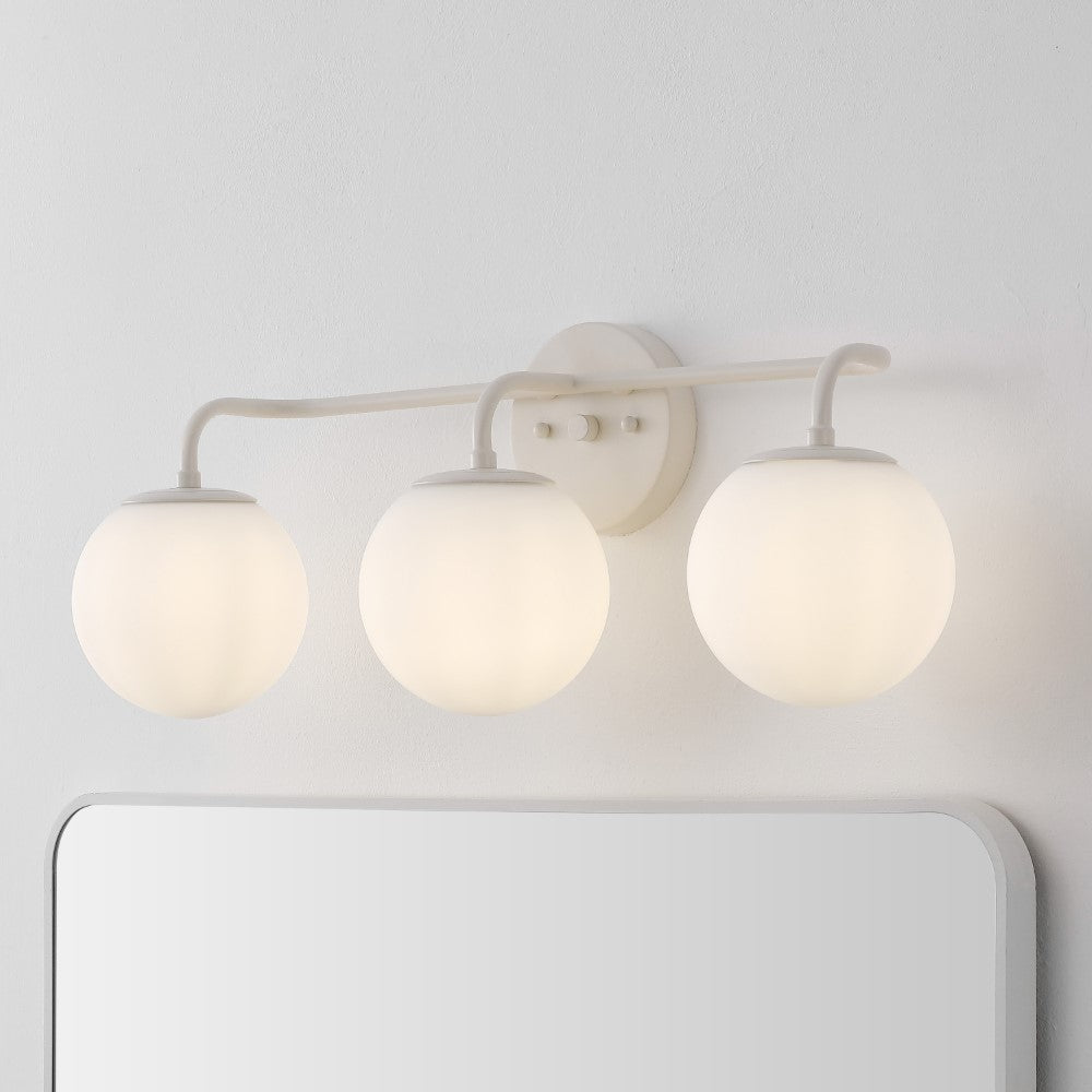 Zhouer Parisian Globe Metal/Frosted Glass Modern Contemporary LED Vanity