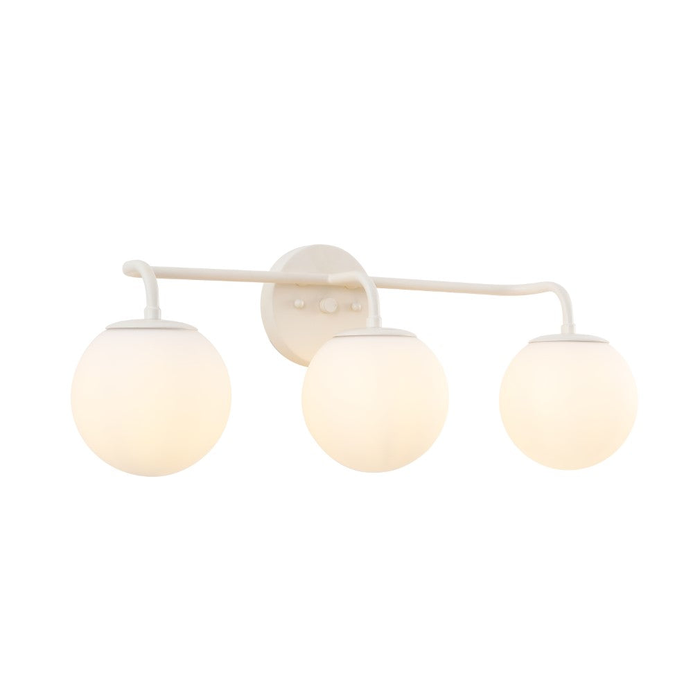 Zhouer Parisian Globe Metal/Frosted Glass Modern Contemporary LED Vanity