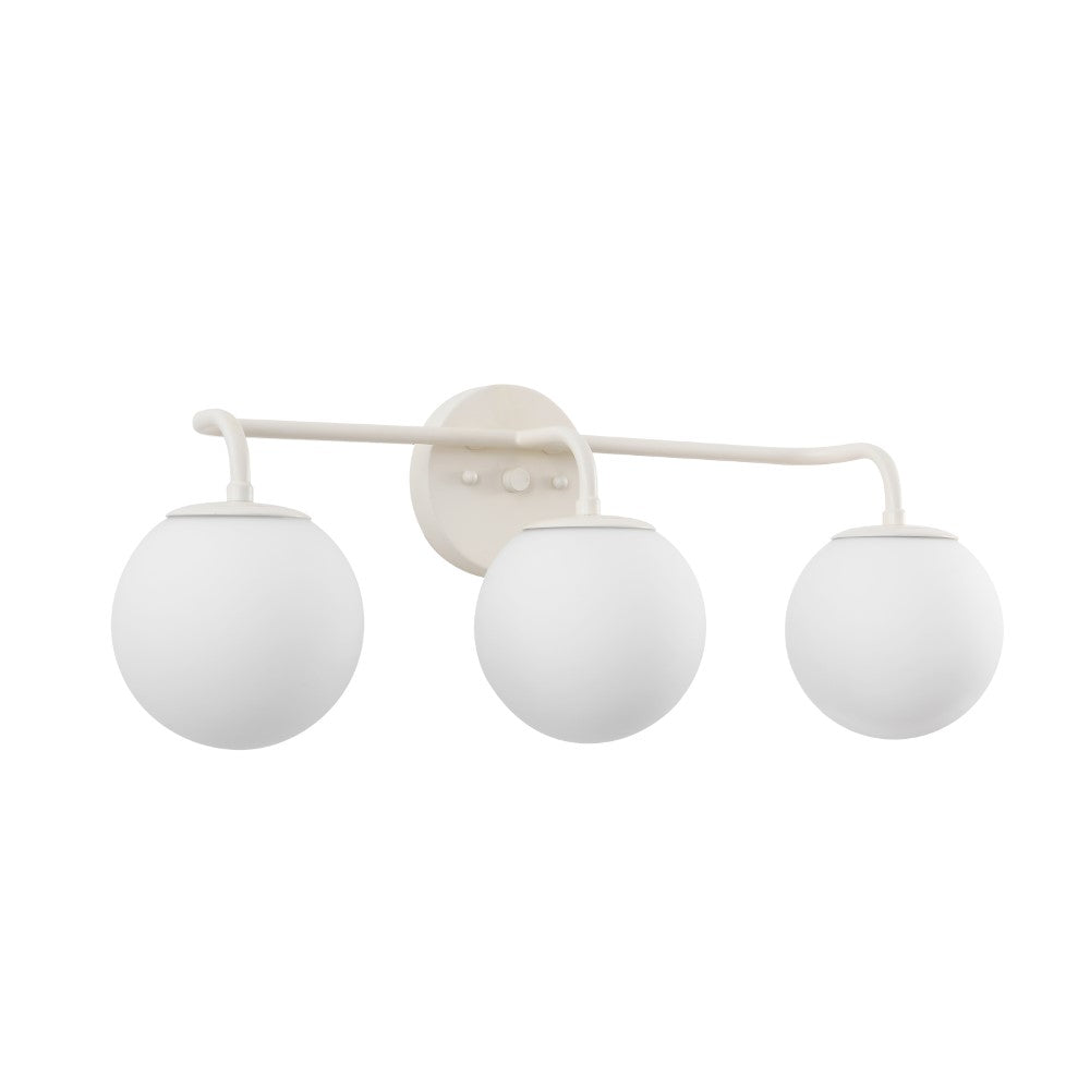 Zhouer Parisian Globe Metal/Frosted Glass Modern Contemporary LED Vanity