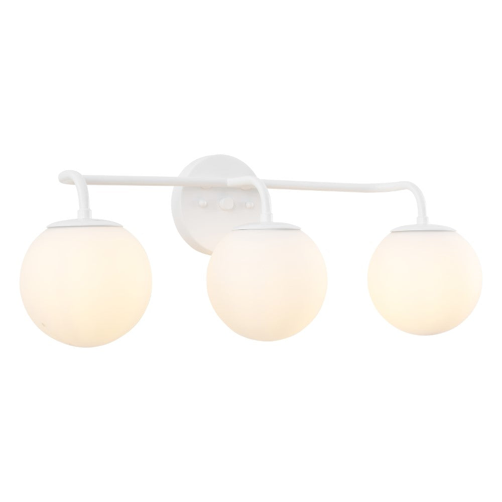 Zhouer Parisian Globe Metal/Frosted Glass Modern Contemporary LED Vanity