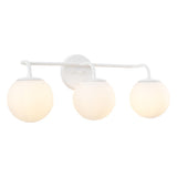 Zhouer Parisian Globe Metal/Frosted Glass Modern Contemporary LED Vanity