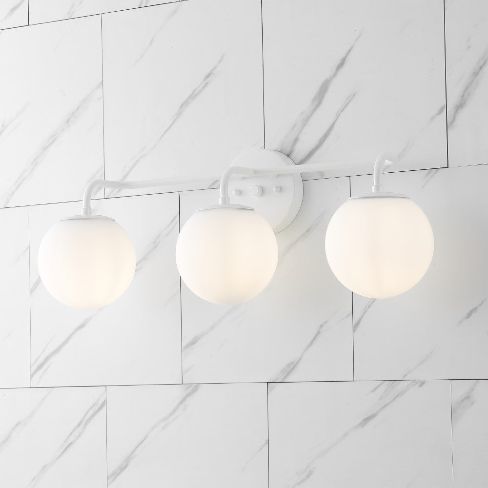 Zhouer Parisian Globe Metal/Frosted Glass Modern Contemporary LED Vanity