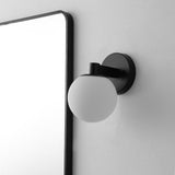 Uolfin Globe Metal/Frosted Glass Modern Contemporary LED Vanity