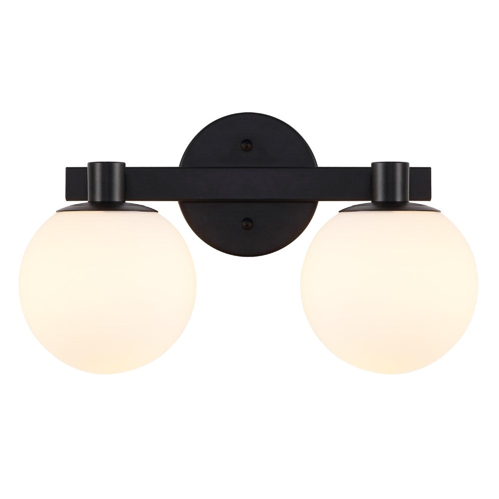 Uolfin Globe Metal/Frosted Glass Modern Contemporary LED Vanity