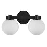 Uolfin Globe Metal/Frosted Glass Modern Contemporary LED Vanity