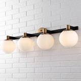 Uolfin Globe Metal/Frosted Glass Modern Contemporary LED Vanity