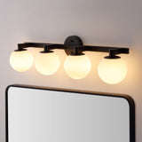 Uolfin Globe Metal/Frosted Glass Modern Contemporary LED Vanity