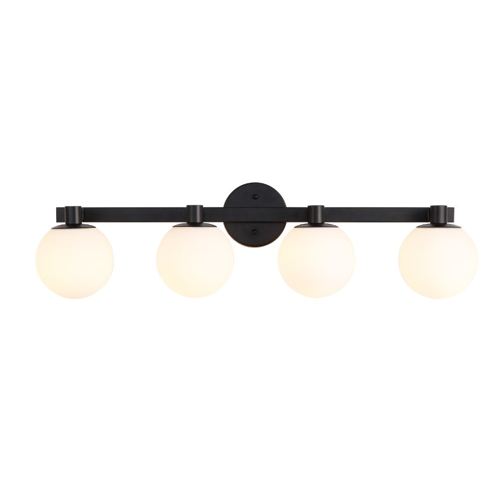 Uolfin Globe Metal/Frosted Glass Modern Contemporary LED Vanity