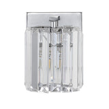 Renee Prism Vintage Metal/Glass Classic Glam LED Vanity Light