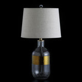 Olive 25.5" Glass LED Table Lamp