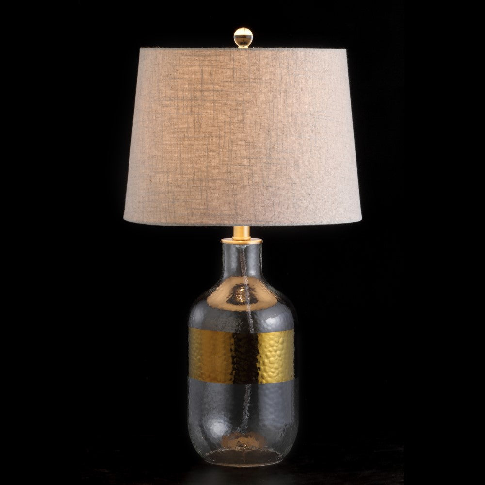Olive 25.5" Glass LED Table Lamp