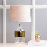 Olive 25.5" Glass LED Table Lamp
