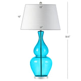 Miranda 33.5" Glass LED Table Lamp