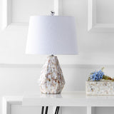 Jake 21" Seashell LED Table Lamp, Set of 2