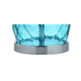 Darvin 26.5" Glass/Metal LED Table Lamp