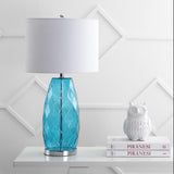 Darvin 26.5" Glass/Metal LED Table Lamp
