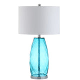 Darvin 26.5" Glass/Metal LED Table Lamp