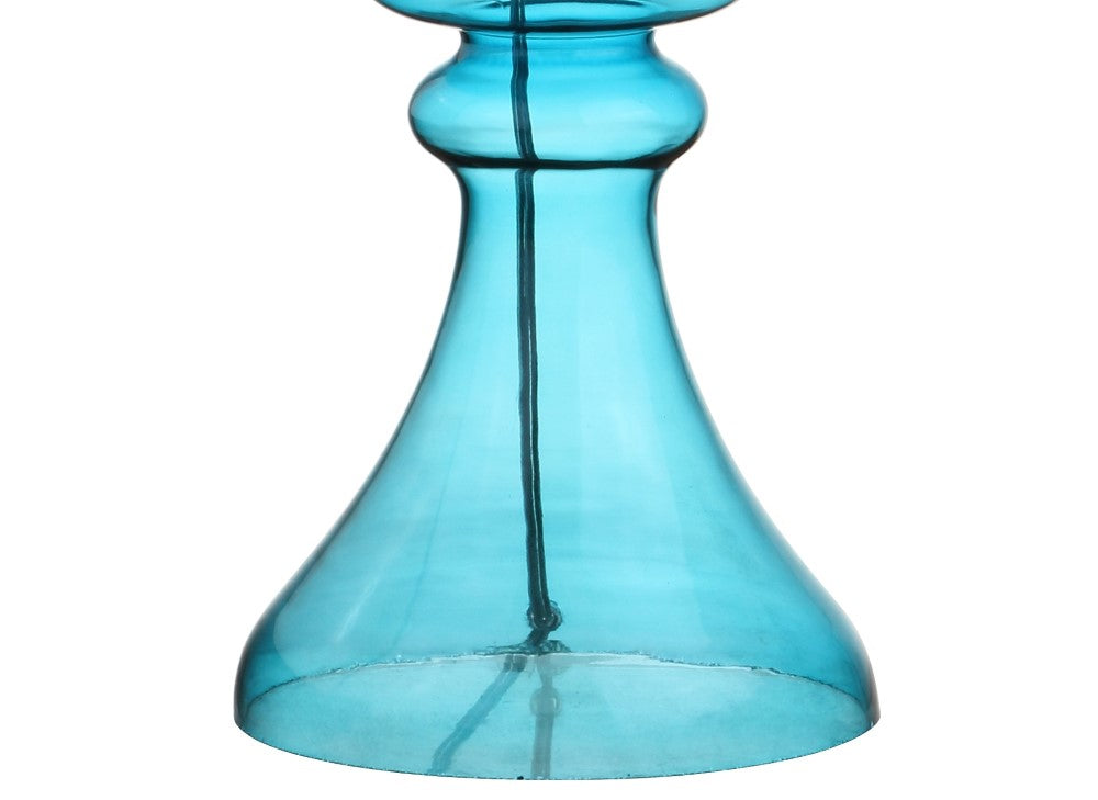 Jillian 35" Curved Glass LED Table Lamp