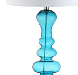 Jillian 35" Curved Glass LED Table Lamp