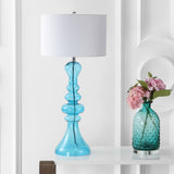 Jillian 35" Curved Glass LED Table Lamp