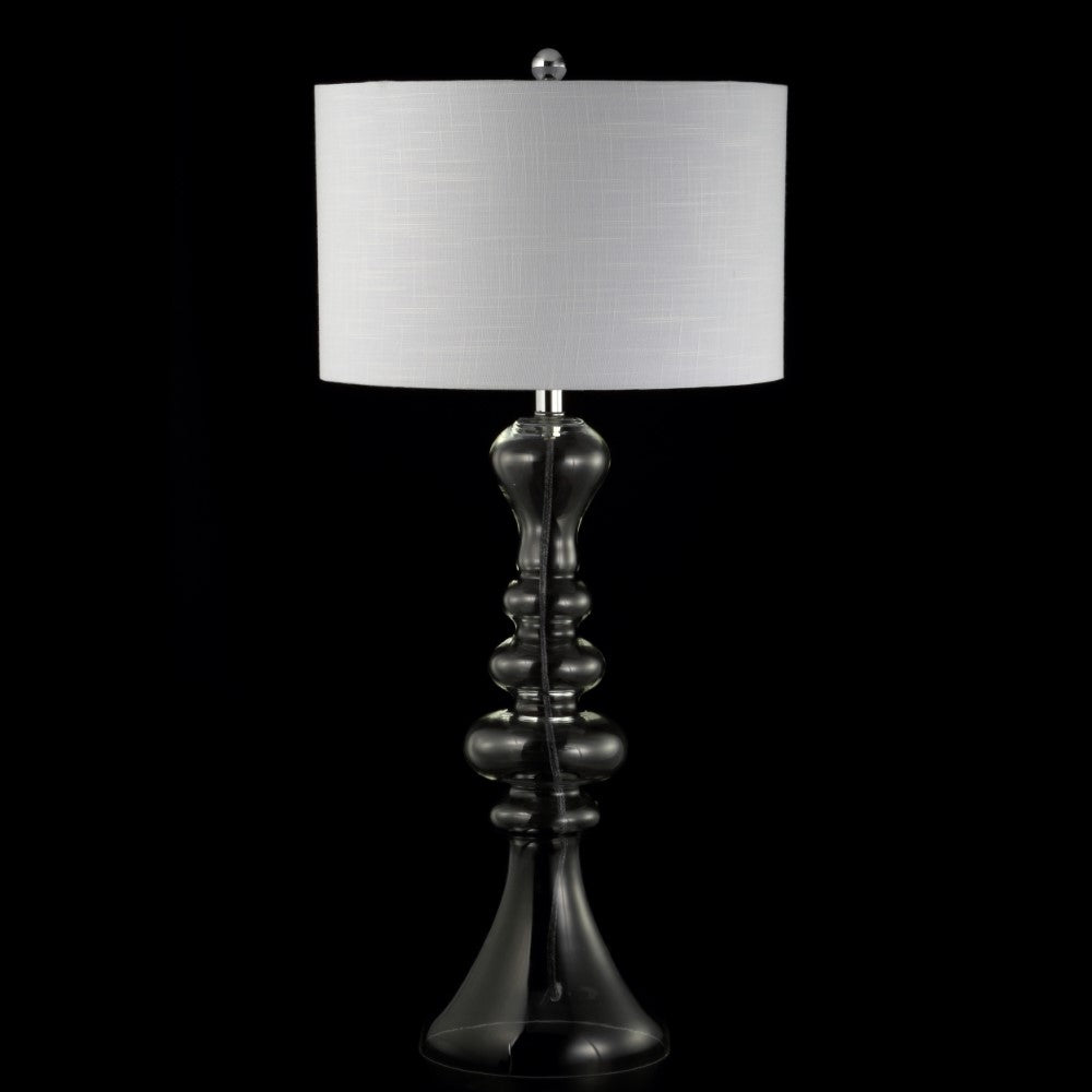 Jillian 35" Curved Glass LED Table Lamp