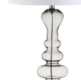 Jillian 35" Curved Glass LED Table Lamp