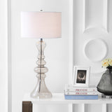 Jillian 35" Curved Glass LED Table Lamp