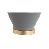 Bankok 29" Geometric Ceramic/Metal LED Table Lamp