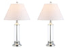 Clear/Chrome (Set of 2)