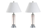 Oscar 29" Glass LED Table Lamp, Set of 2