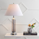Oscar 29" Glass LED Table Lamp, Set of 2
