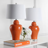 Norway 27" Ceramic Urn LED Table Lamp, Set of 2