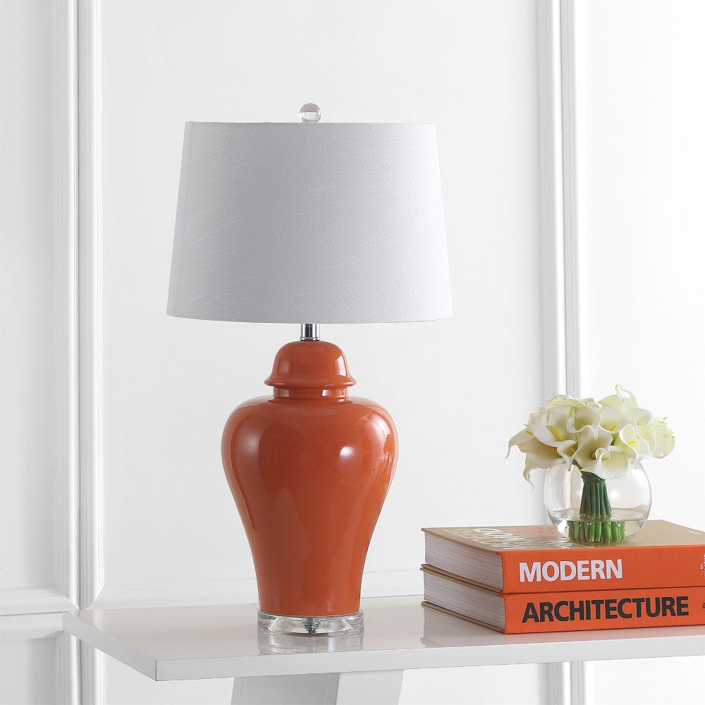 Norway 27" Ceramic Urn LED Table Lamp, Set of 2