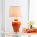 Norway 27" Ceramic Urn LED Table Lamp, Set of 2