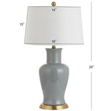 Trace 29" Ceramic LED Table Lamp